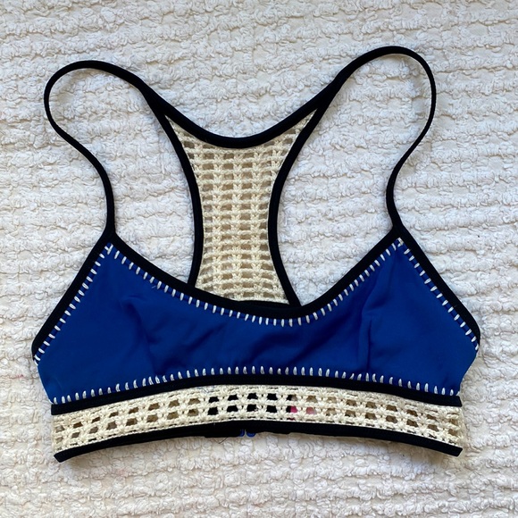 Victoria's Secret Swim Victorias Secret Crochet Bikini Top Poshmark